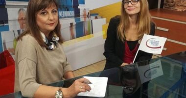 Vesna and journalist