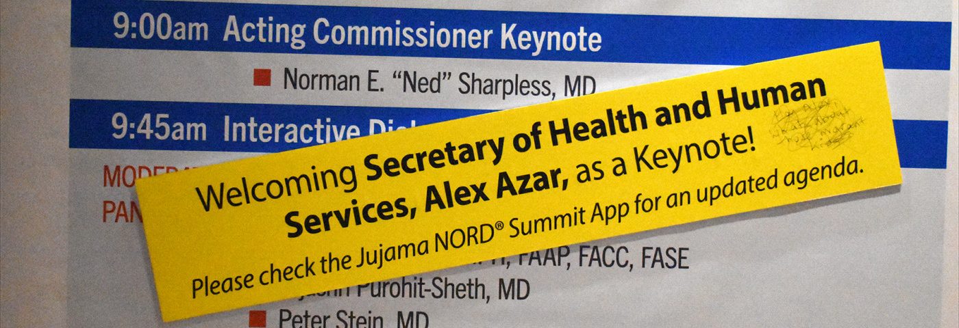 HHS Secretary Alex Azar Touts White House Efforts to Cure Rare Diseases
