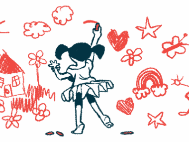 A child draws on a wall in this illustration.