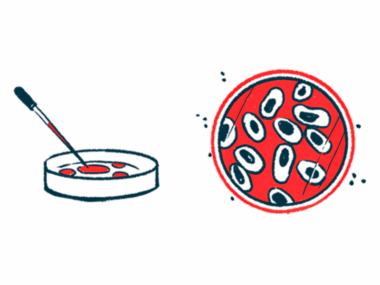 An illustration shows cells in a Petri dish.