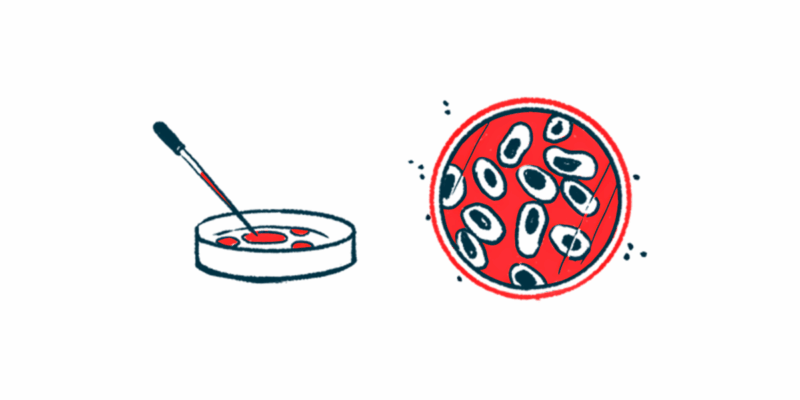 An illustration shows cells in a Petri dish.