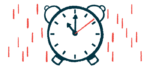 An illustration of a clock.
