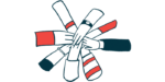 An illustration of a group of hands coming together in an 'all-in' symbol.